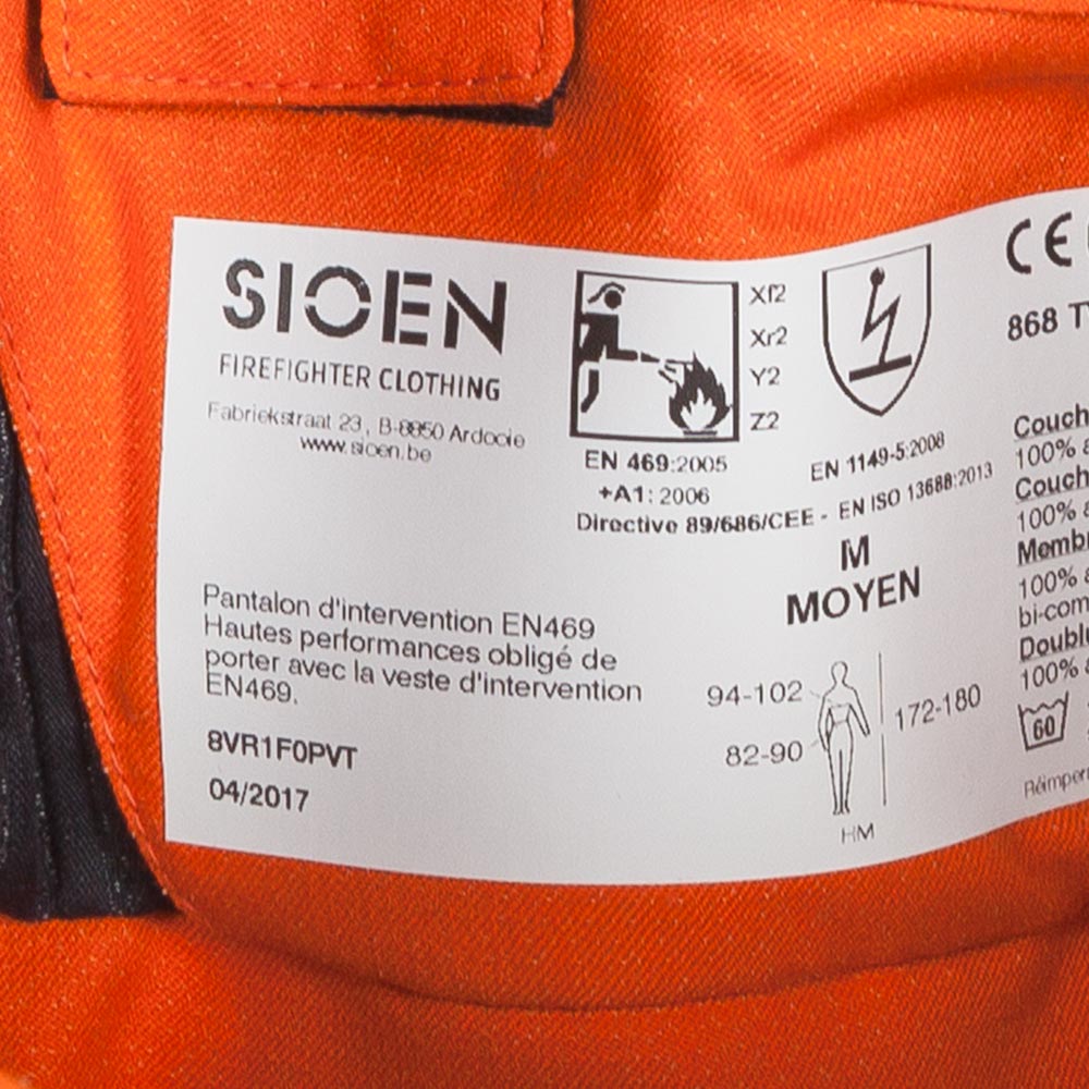 EN ISO 15384 Vestuário de Proteção para Bombeiros - Métodos de